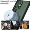 Coque Antichoc - BOOLING - pour Samsung Galaxy S26 Ultra - avec Anneau Magnétique - Vert Nuit - 2 Vitres