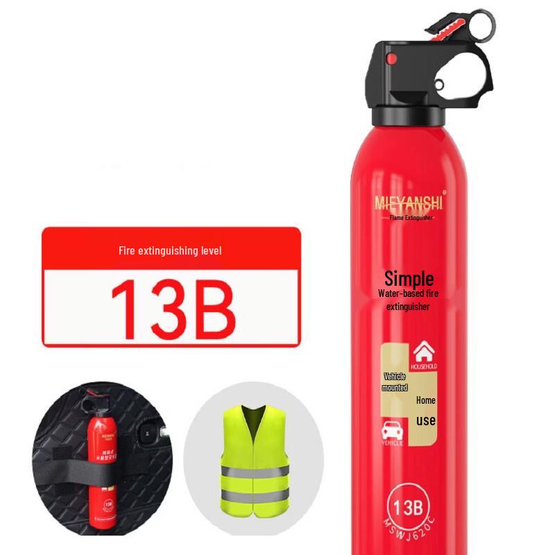 Lieve Car Water-Based Fire Extinguisher Kit