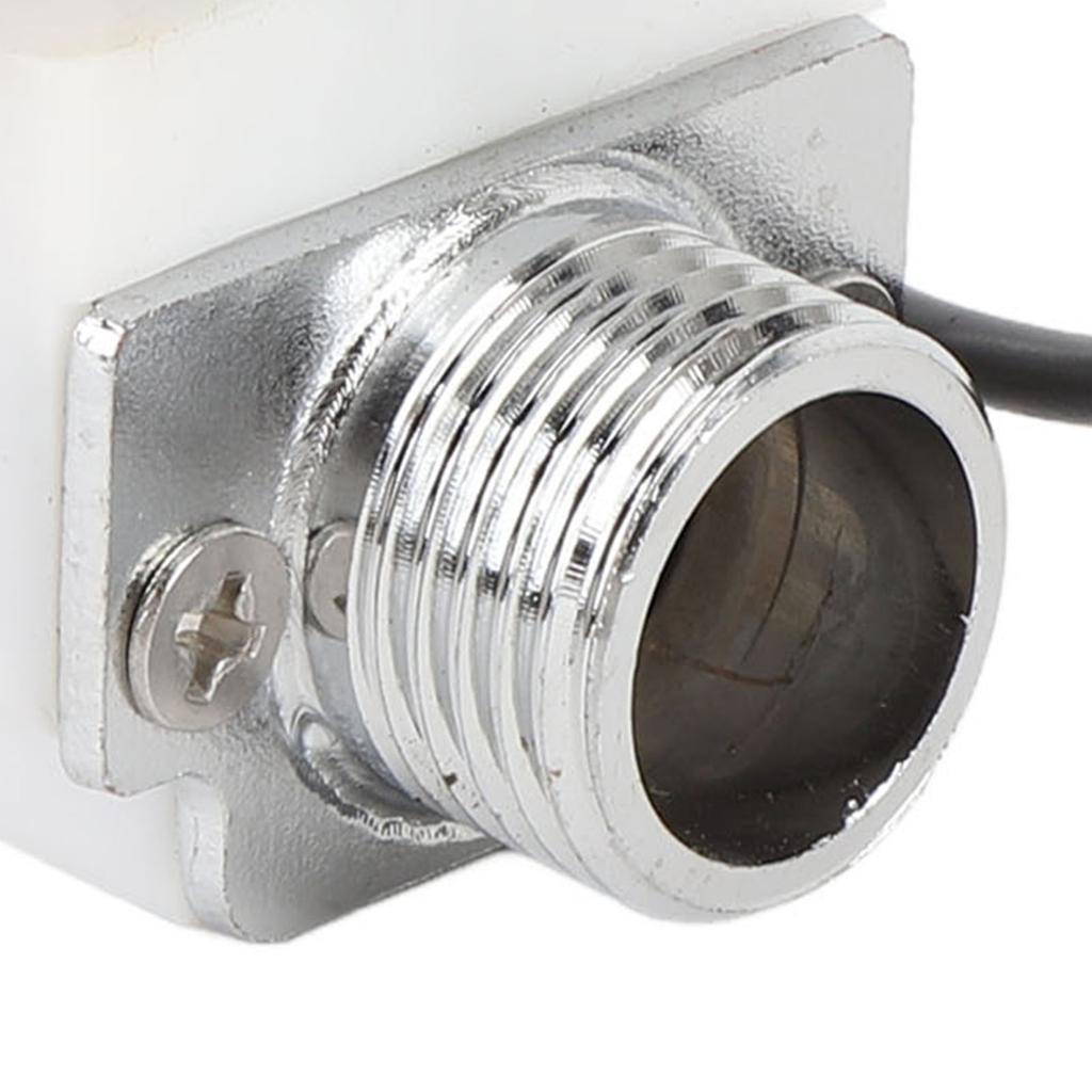 Wassersteuerung Elektrisches Impuls-Magnetventil G1/2in DC Kunststoff Edelstahl Automatischer Schalter Zubehör