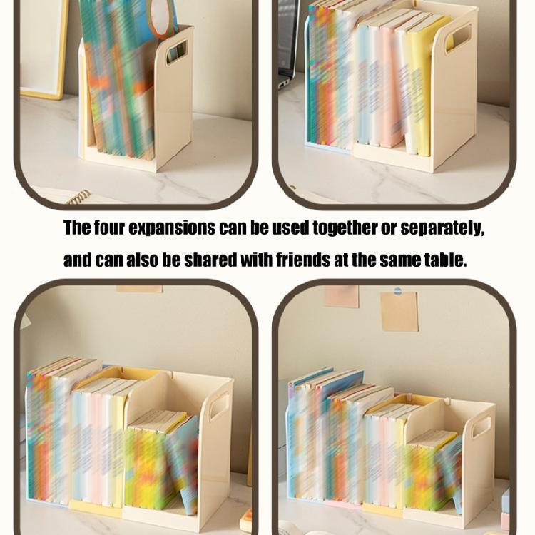 Books Holders Table Picture Album Holders for Displaying Books Plastic Books Stand Adjustable Design Bookends Bookshelfs
