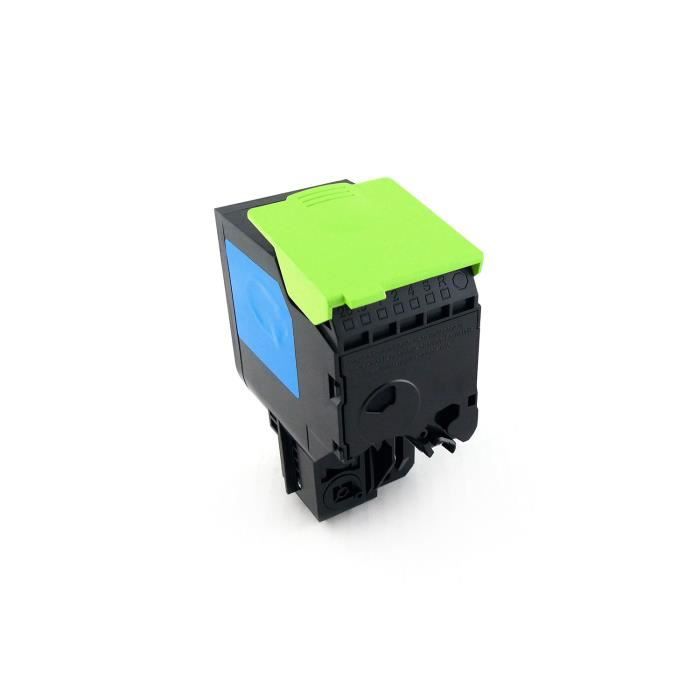 Green2Print - Toner Cyan - Rendement 3000 Pages - Compatible Lexmark CS310N CS310DN