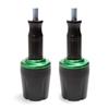 ZSADZS Motorcycle Engine Guard/Protector Slider Protector, Left and Right Set, Universal (Green)