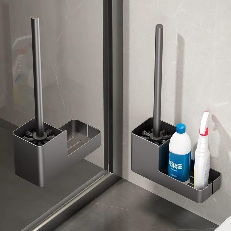 Cmaos Wall-Mounted Long Handle Toilet Brush