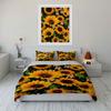 Sunflowers and white daisies. Bedding sets Duvet cover sets Duvet covers Pillowcases(1*Duvet Cover 2*Pillowcases without duvet insert)