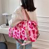Leopard Print Short-distance Large-capacity Wet and Dry Separation Travel Bag Business Travel Bag Bag Boarding Bag