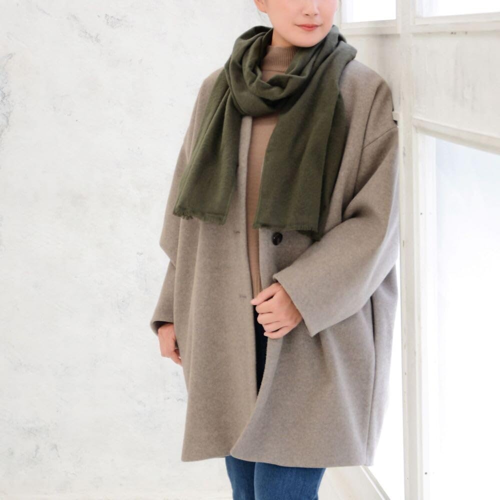 Cotton Imabari Towel Gentle on the Smooth and 190cm x Made in Easy to Perfect for Fall and Men and Women [Emplet Veil] 100% Scarf, Skin, Warm, 30cm,