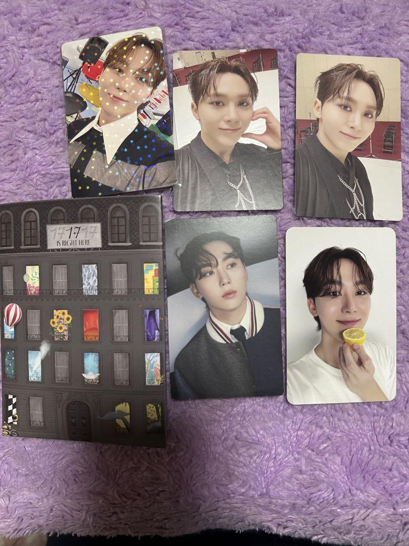 

[USED] SEVENTEEN 17 RIGHT HERE Weverse Seungkwan