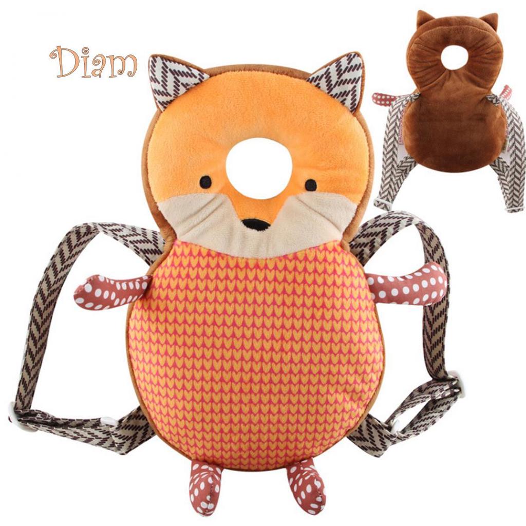 Cartoon Printed Baby Pillow Infant Kids Comfortable Cushion Prevent Flat Head N7
