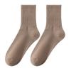 Male Autumn and Winter Added Velvet and Thick Warm Cotton Sports Deodorant Socks