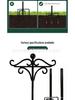 Outdoor Iron Art Metal Shepherd Hook for Garden and Wedding Decoration