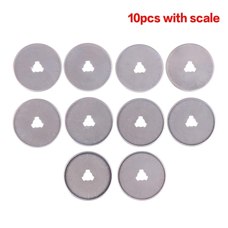 5/10Pcs 28MM Rotary Cutter Replacement Blade round Quilting Cutting Blades for Fabric Sewing And Crafting