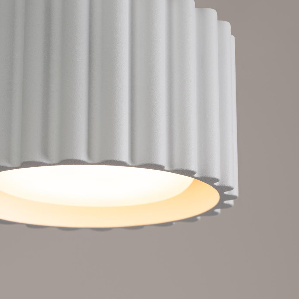 Plafon Aura 1 Gx53 Biały Alu Sollux Sl.1782