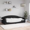 VidaXL Daybed Black 90x200 Cm Fabric 354185