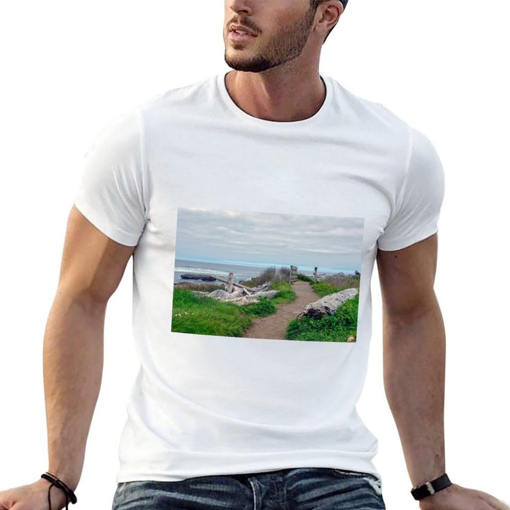 2018 Yachats - Walk The 804 Trail T-Shirt Worker Basic Short Sleeve Tee