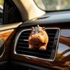 Car Interior Accessories for Women Cute Animal Vent Clip Lying Elephant Rhino Seal Dragon Air Freshener Holder Decorative Clip Dashboard Decor with