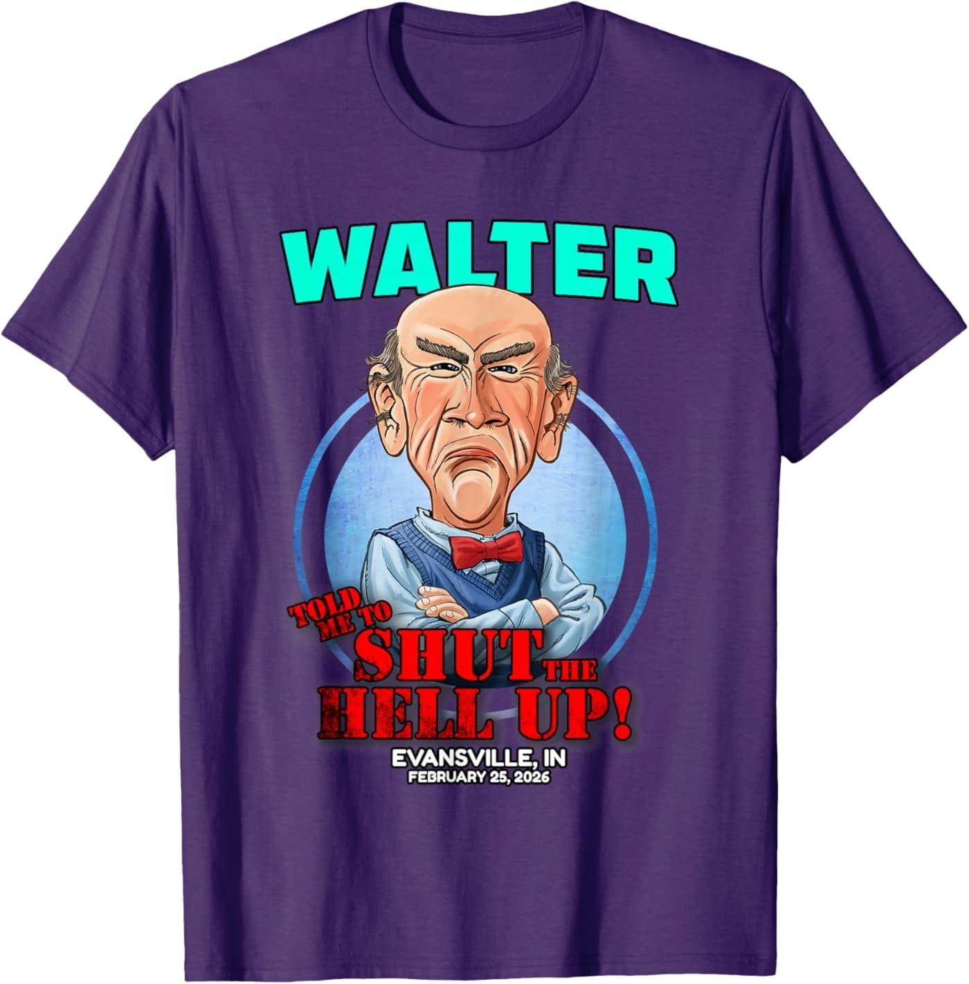 Walter Evansville, in (2026) Unisex T-Shirt S разноцветный