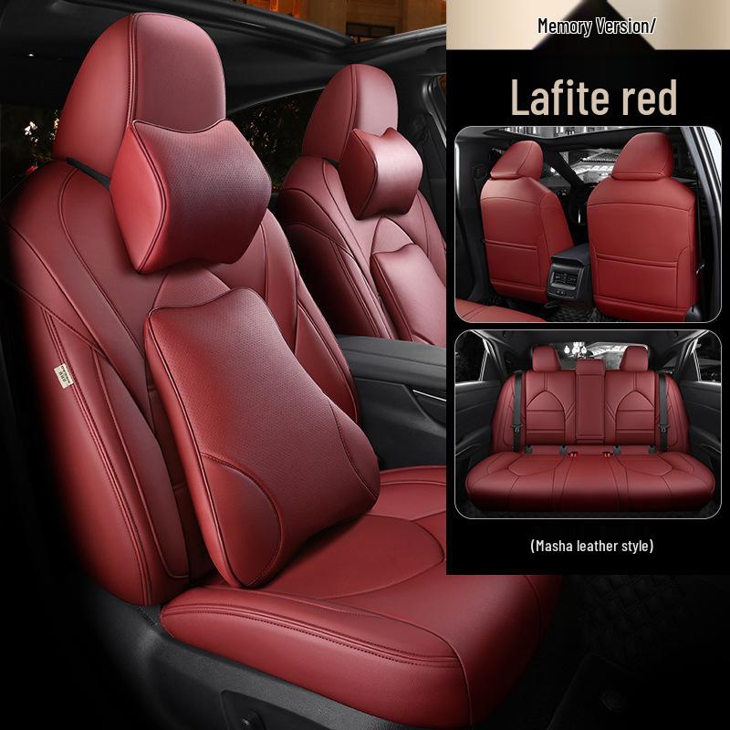 Universal Genuine Leather All-Season Car Seat Cover for Five-Seat Models
