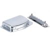 6 String Electric Guitar Adjustable Archtop Tailpiece Bridge Cover Plate AccessorySilver