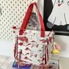 Children's schoolbag Elementary school student Junior high school girl college student Printed backpack