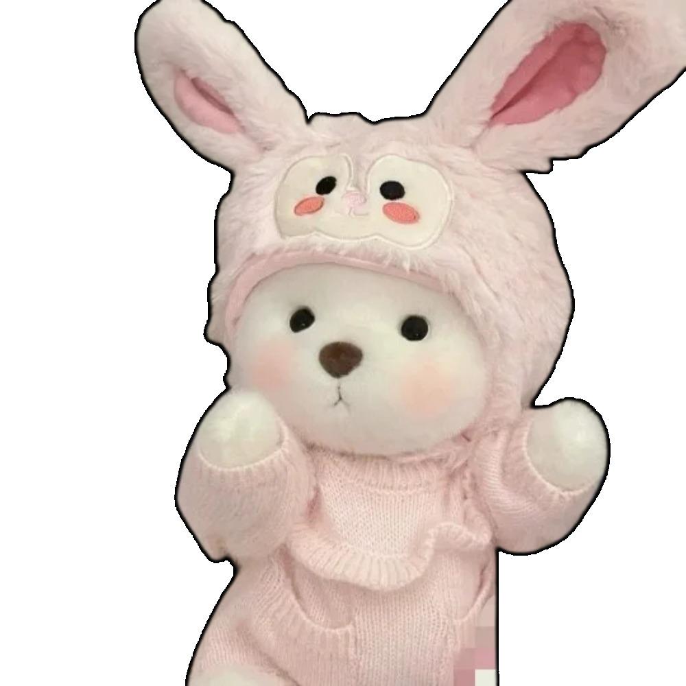 30cm Orsetto Teddy Tale Fatto a Mano Giocattolo di Peluche Cambia Vestito Panno per Gattonare per Bambino Ragazza Abbraccio Morbido Peluche Bambola per Regalo Fidanzata cloth no bear