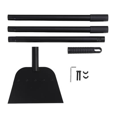 Snow Shovel 54in Alloy Steel Multifunctional Flat Shovel Ice Scraper for Garden Yard Construction