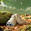Handmade Garden Worm Ornament Funny Animal Figurine Outdoor Caterpillar Statue  Holiday Decoration