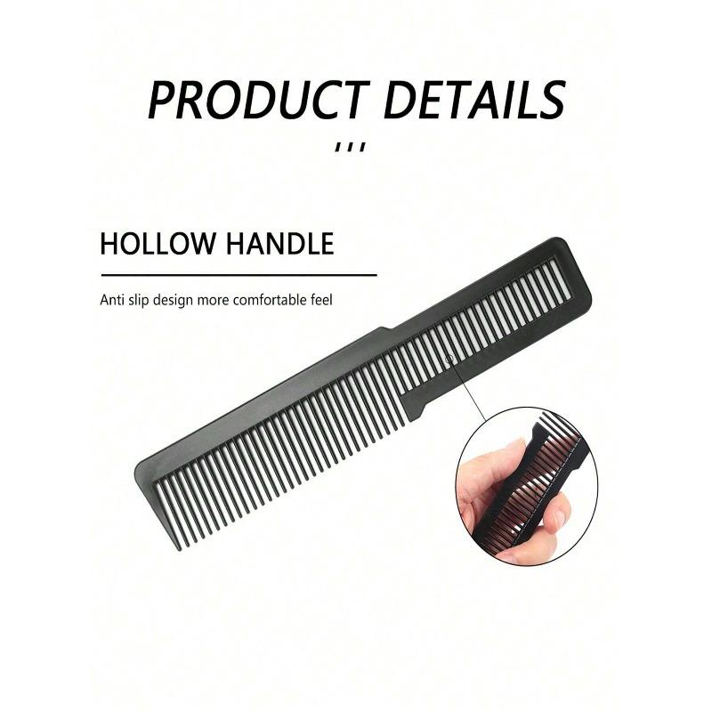 1pc Hair Cutting Comb Barber Comb Professional Styling Plastic Comb Household Salon Barber Styling Hair Comb For Stylists And Barbers, Hair Brush
