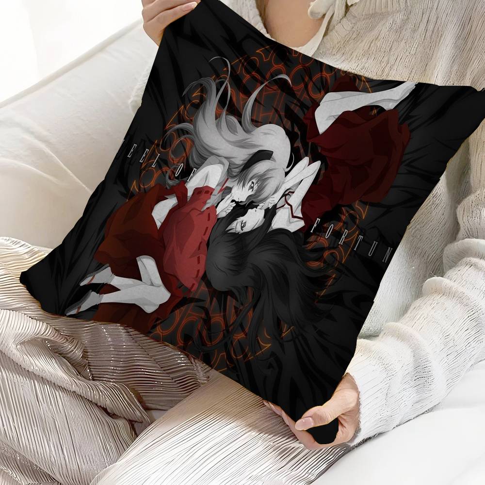 Higurashi no Naku Koro ni Maple Design Cushion Cover Happy Autumn Harvest decor Holiday Decorati Pillow Cover