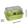 Double Layer Large Hamster Cage with Exercise Wheel Luxury Pet House Hamster Nest Portable Small Animal Habitat for Gerbils Mice