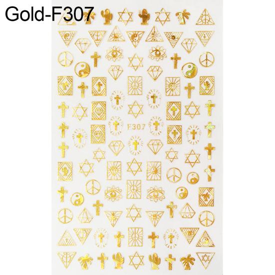 Model geometric simplu femei frumusete nail art autocolant DIY decalcomani manichiura decor