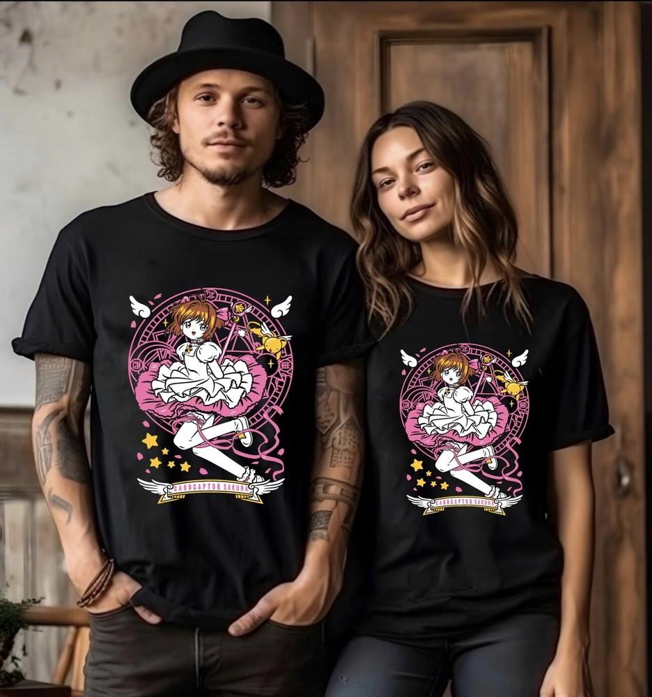 

Cardcaptor Sakura T-shirt Waifu Kero-Chan Kawaii Anime Manga Gift Shirt All Size L