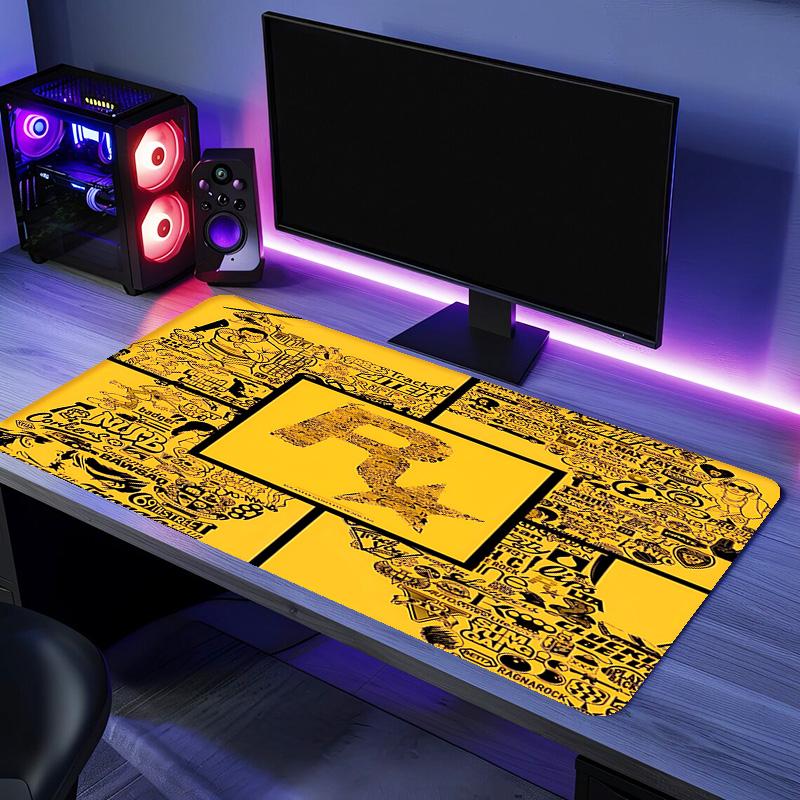 Rockstar Energy Mouse Pad - Non-Slip Rubber Base, Smooth Surface for Work,Gaming,Office,And Home Use, Desk Mouse Pad