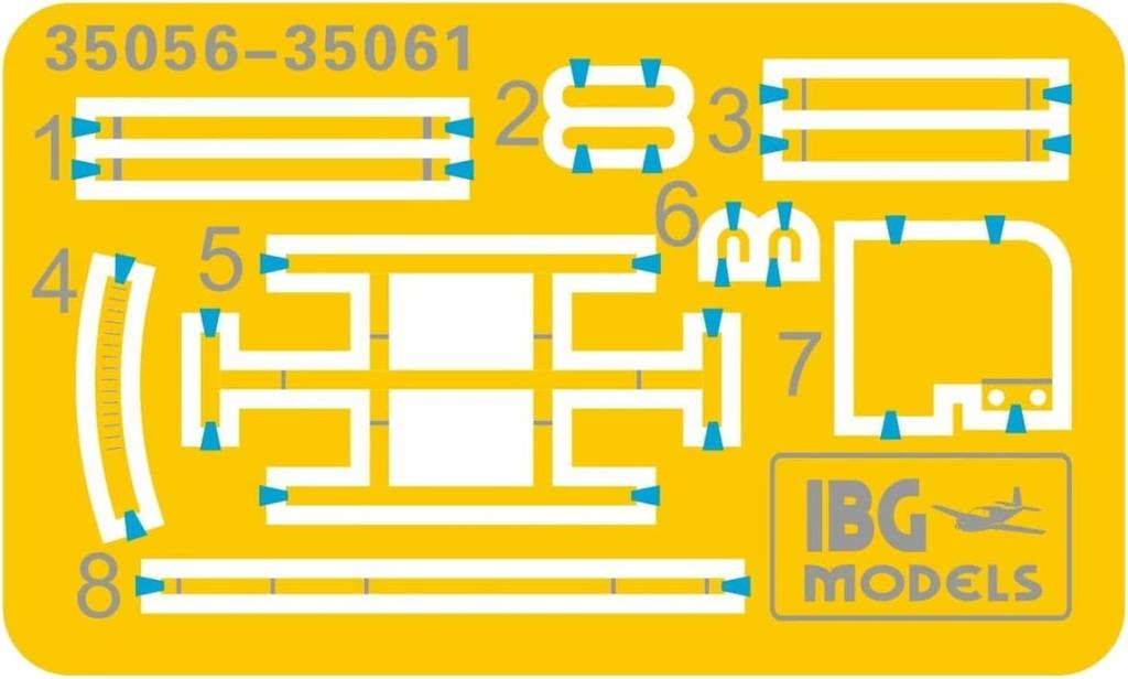 IBG 1/35 French 75mm Schneider M.1897 Field Gun, World War I Type, Plastic Model Kit PB35067