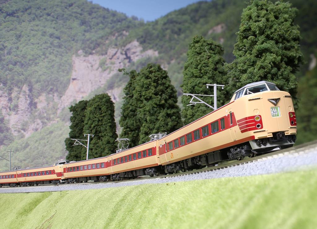 KATO N Gauge 381 Series Panorama Shinano Release Specification Additional Set Railway Model Train 3-Car 10-1691