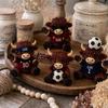 3D Perlen Highland Rind Bausatz für Erwachsene, Kleine 3D Perltiere, DIY Perlen-Set, Highland Rind Perlenstickerei Kits, 4 Niedliche Designs Rind Thema Perlenarbeiten