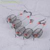 5 Pcs Wire Fishing Lure Cage Fish Bait Cage Fishing Trap Basket Feeder Holder