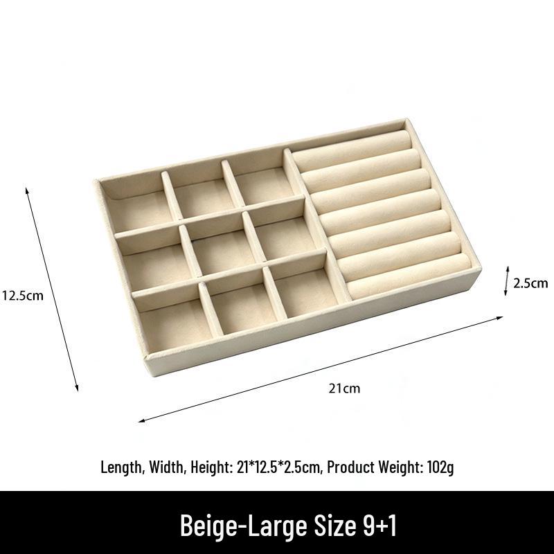 Schmuckaufbewahrungsbox & Schreibtisch-Organizer für Make-up, Ohrringe, Armbänder, Ringe
