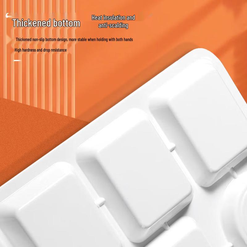 Gannian Commercial Melamine Divided Meal Tray