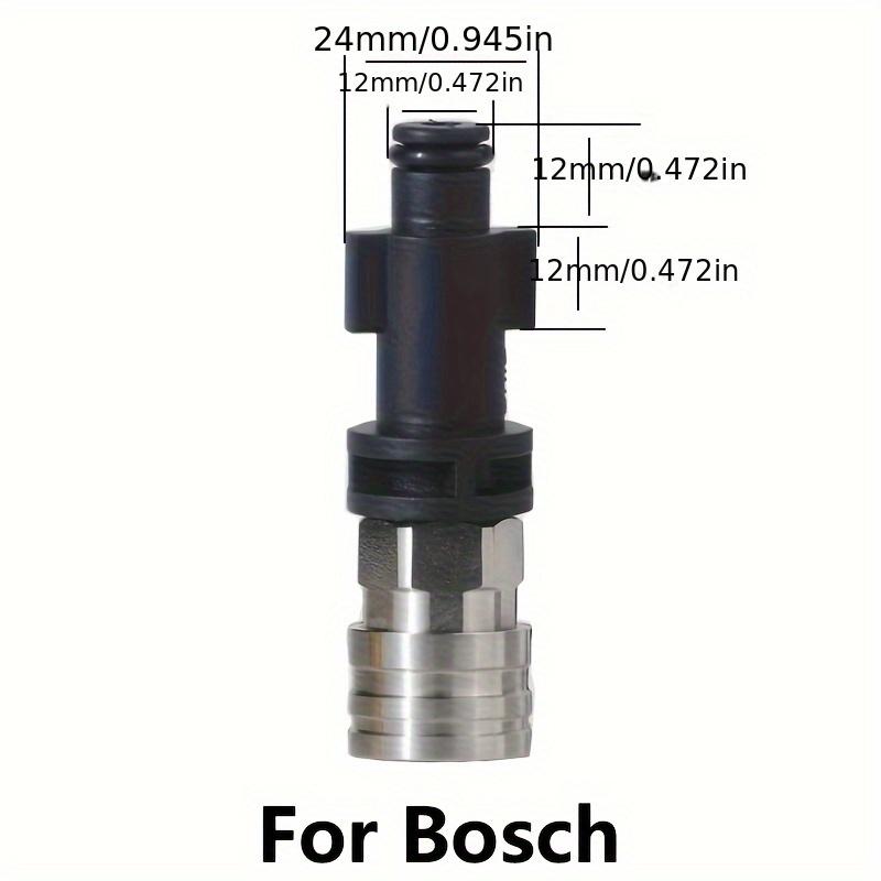 

High-Pressure Washer Quick Connector - 1/4 Stainless Steel Adapter for Karcher/Lavor/Bosch