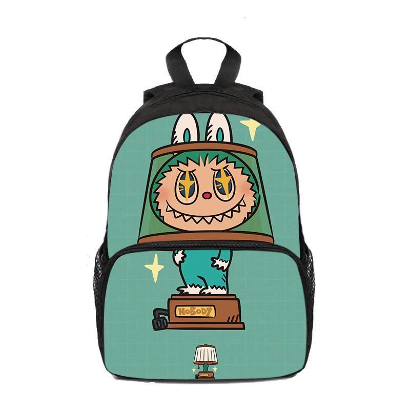 School Bag Elementary School Students Front Bag Cartoon Large Capacity Backpack Boys Fashion Backpack  5414