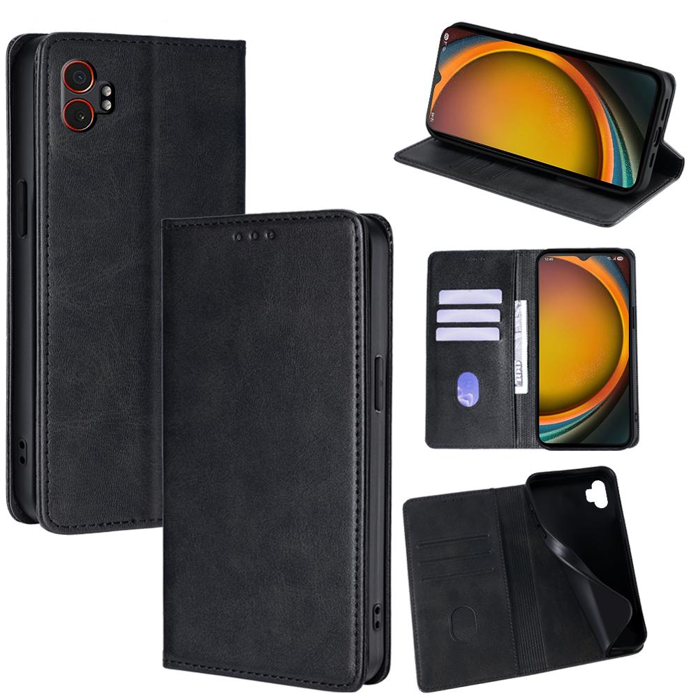 For Samsung Galaxy Xcover 7 Pro Case Wallet Cover Business Magnetic Flip Leather Case for Samsung Xcover 7 Pro Shockproof Cover