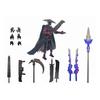 3D Printed Robot Action Figure with Accessories Movable Joints Demon
