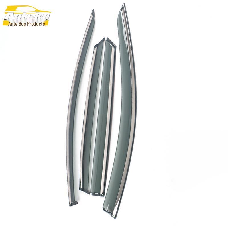 3D Stainless Steel Rain Guards for 20 K5 - Decorative Car Accessories