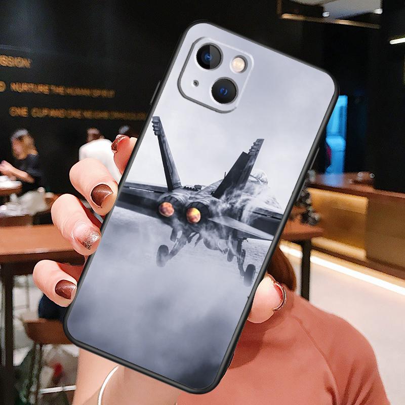 F14 Fighter Tomcat Phone Case For iPhone 16 Pro Max 15 13 12 11 14 Pro Max Plus 12 13 Mini XR 16e Funda Cover