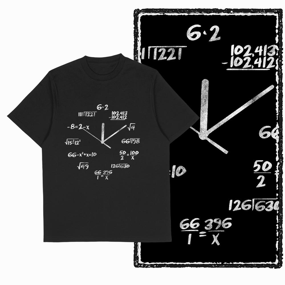 Coolmind SC 100% Cotton math lover pai Graphic T shirt fo men Cool math Big Size vintage BLACK men's novelty tee shirt
