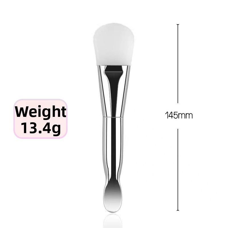 New Makeup Brush Single with Scoop Soft Bristle Mask Brush Beauty Tool Dual-Head Foundation Brush Mask Brush