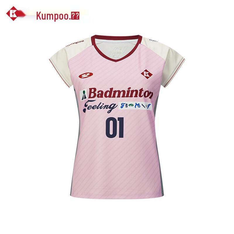 KUMPOO Women s Quick-Dry Badminton T-Shirt L