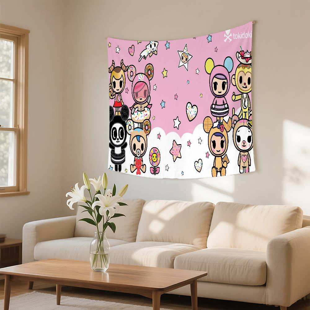 Japan TTokidokiS Tapestry Wall Hanging Tapestry Art Deco Blanket Curtain Hanging At Home Bedroom Living Room Decor