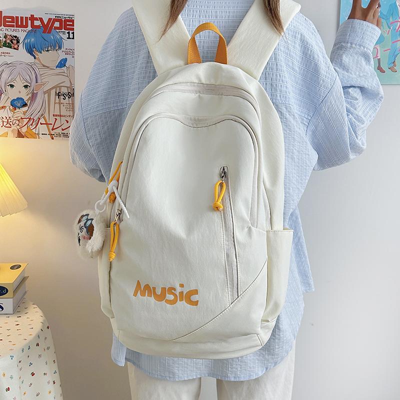 Women's Backpack Lightweight Junior High School Student Schoolbag