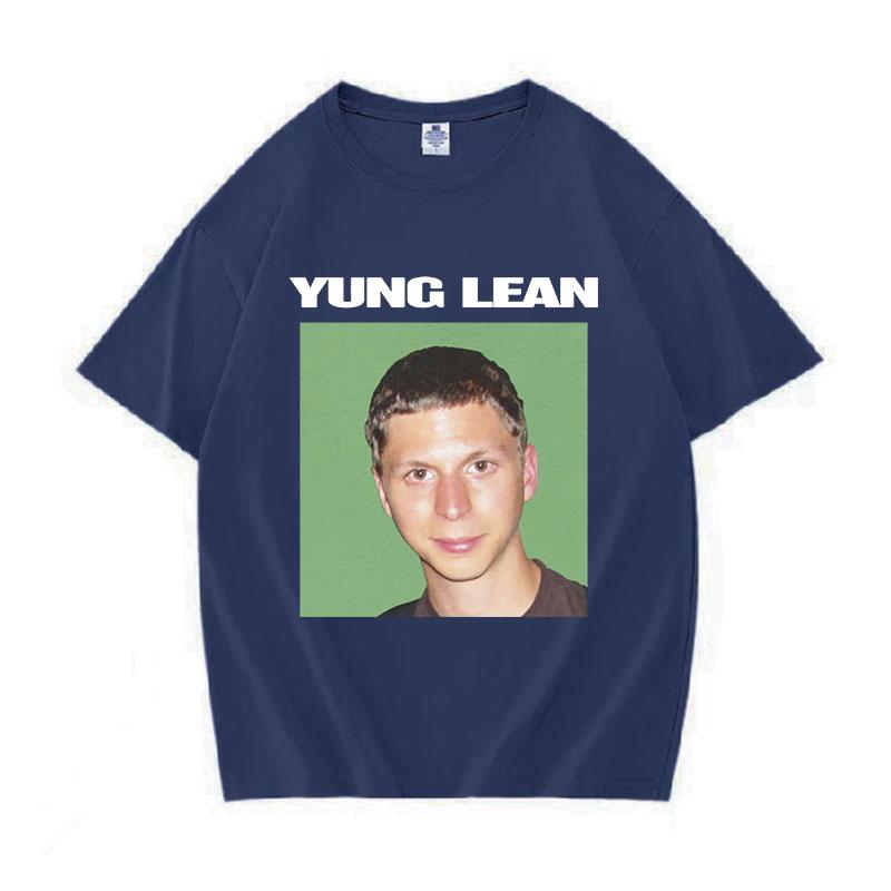Funny Yung Lean Meme Graphic T Shirt Man Fashion Casual Short Sleeve Tshirts Unisex High Quality 100 Cotton Oversized Tshirt